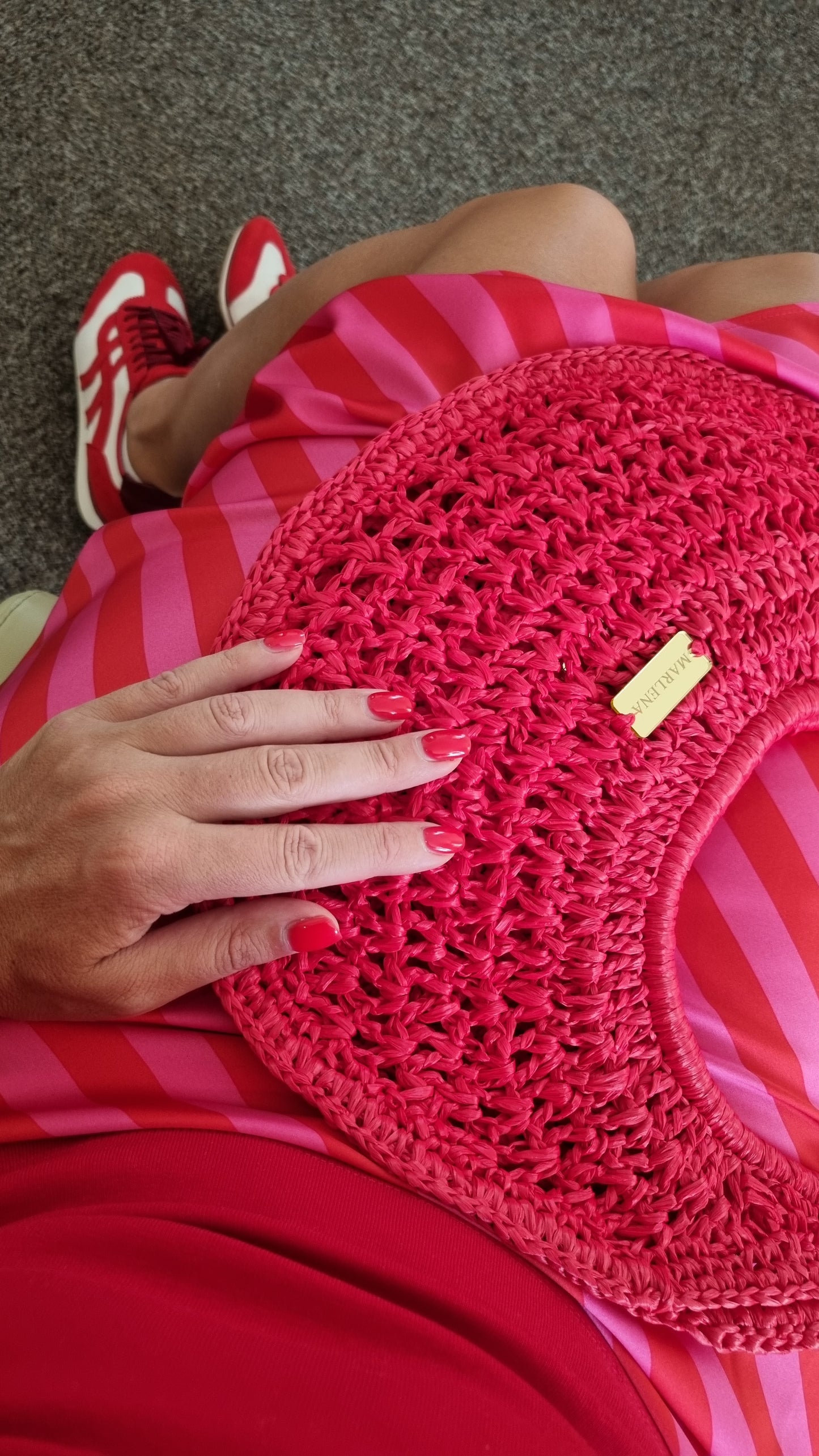 Raffia Bag - Lenia