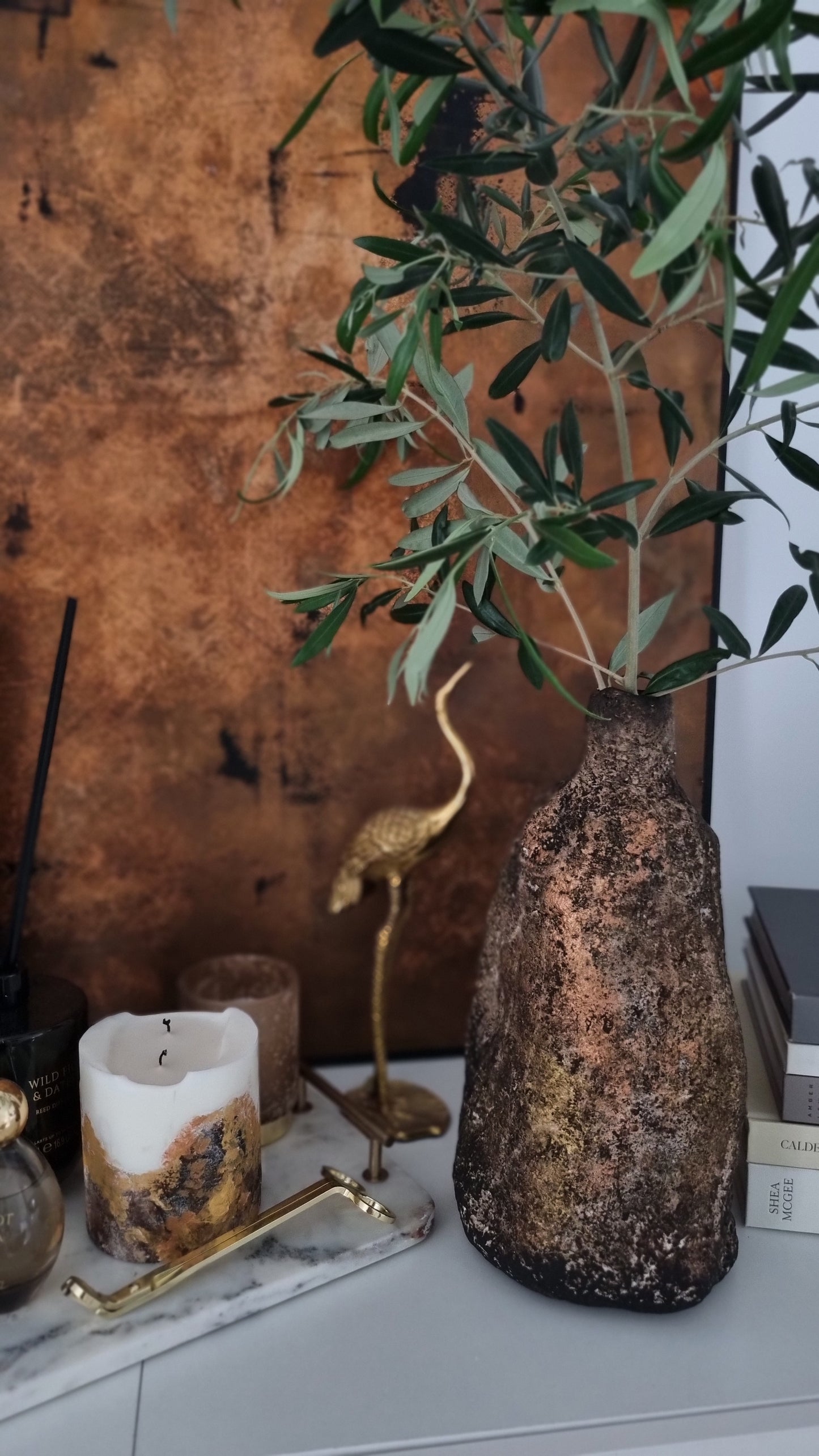 Sculptural Decorative Vase - Orpah