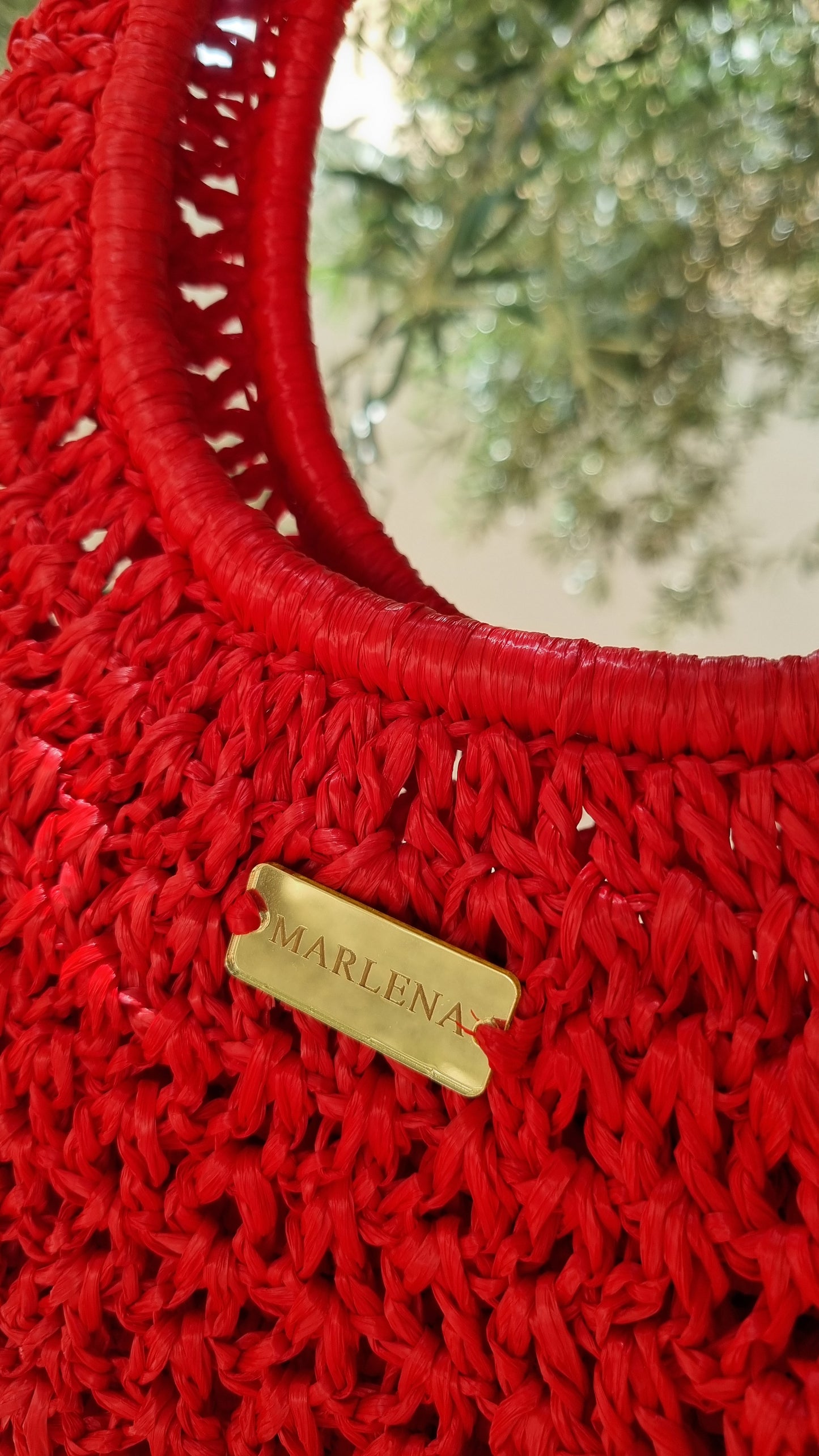 Raffia Bag - Lenia