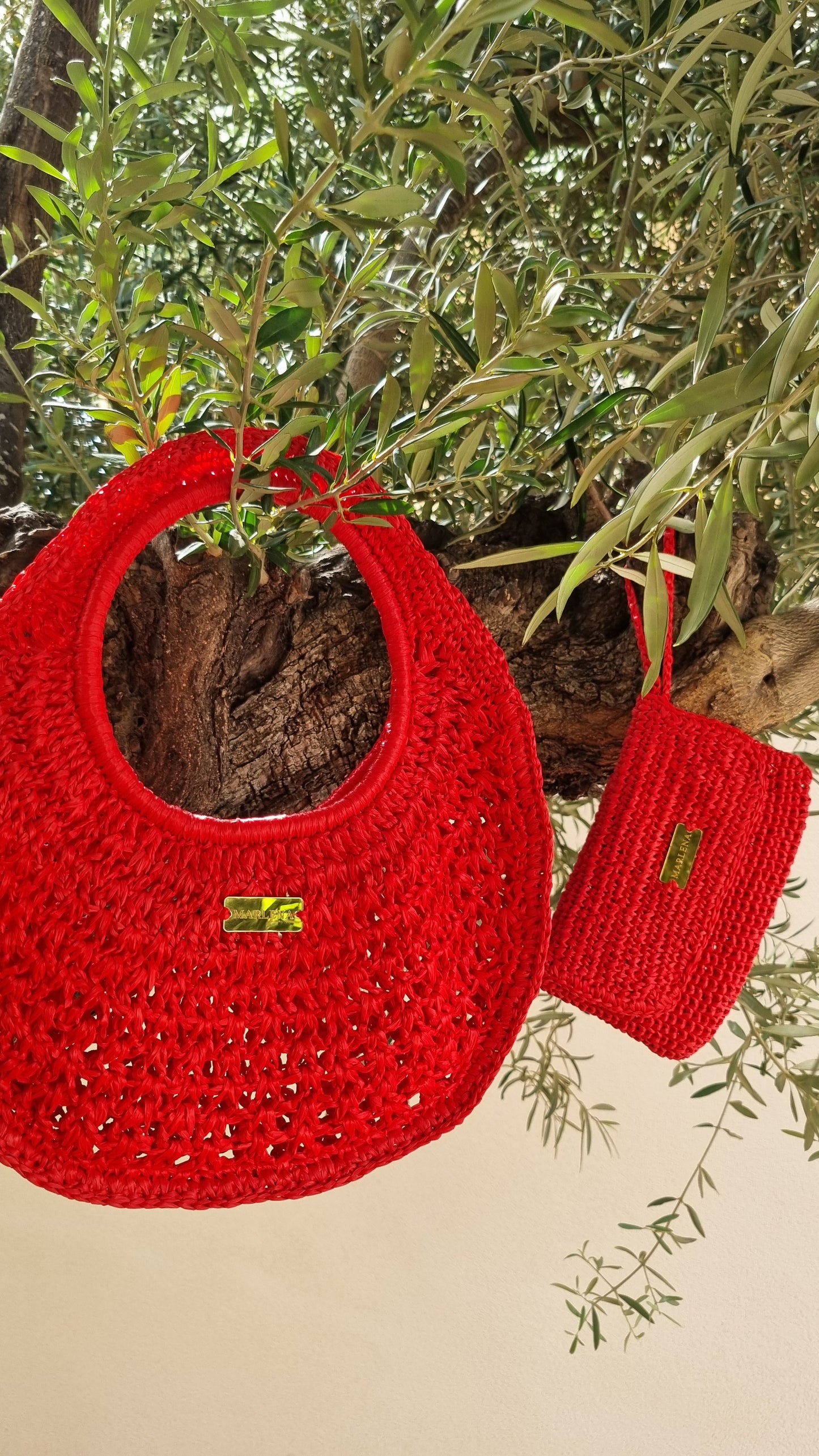 Raffia Bag - Lenia