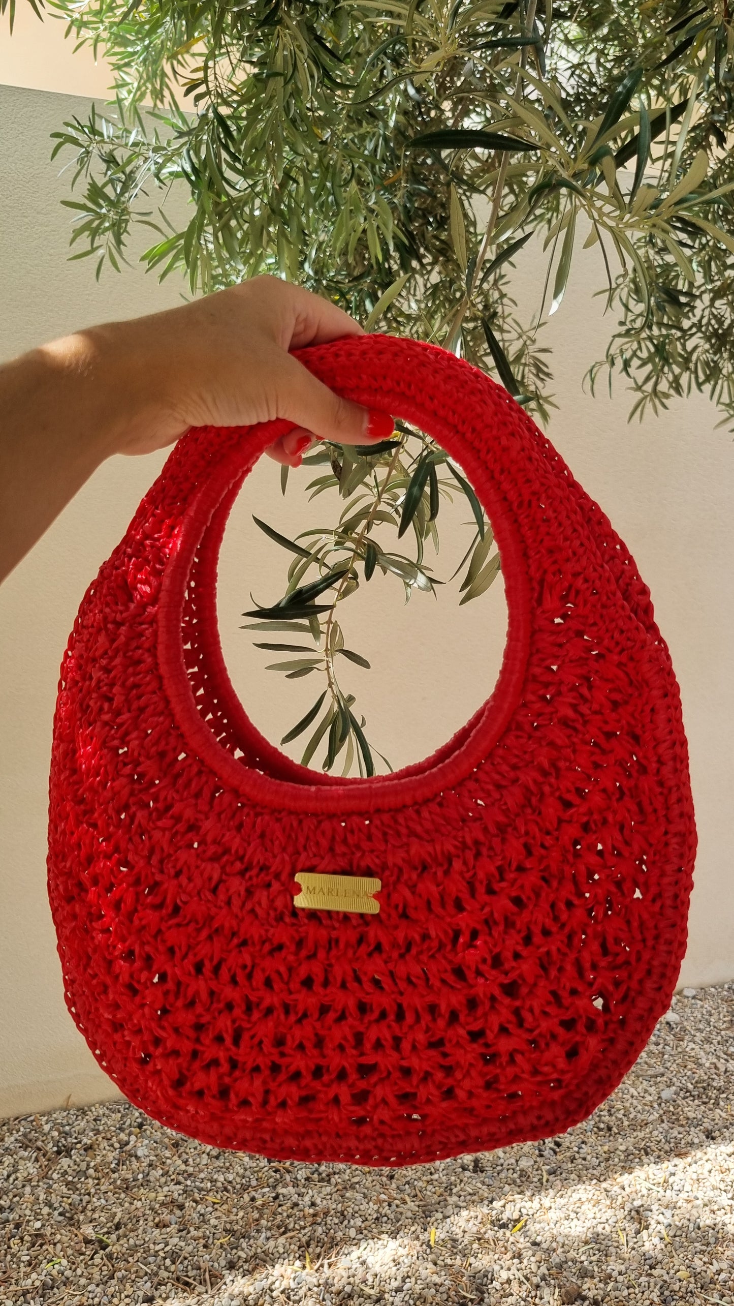 Raffia Bag - Lenia