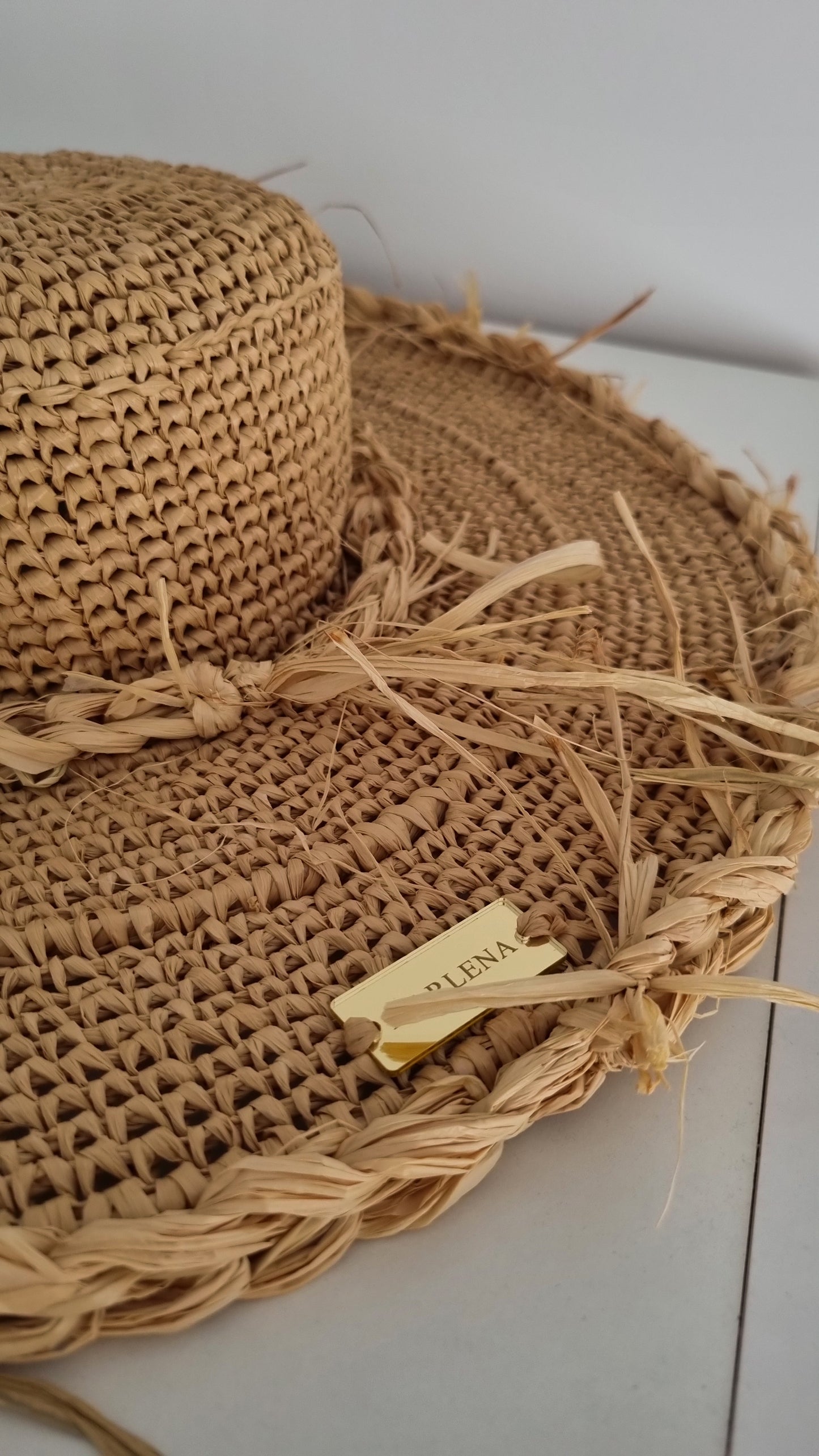 Raffia Summer Hat - Marcia
