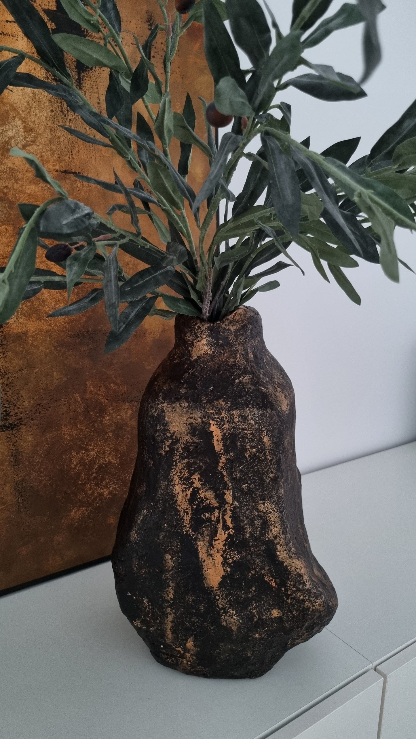 Sculptural Decorative Vase - Casandra