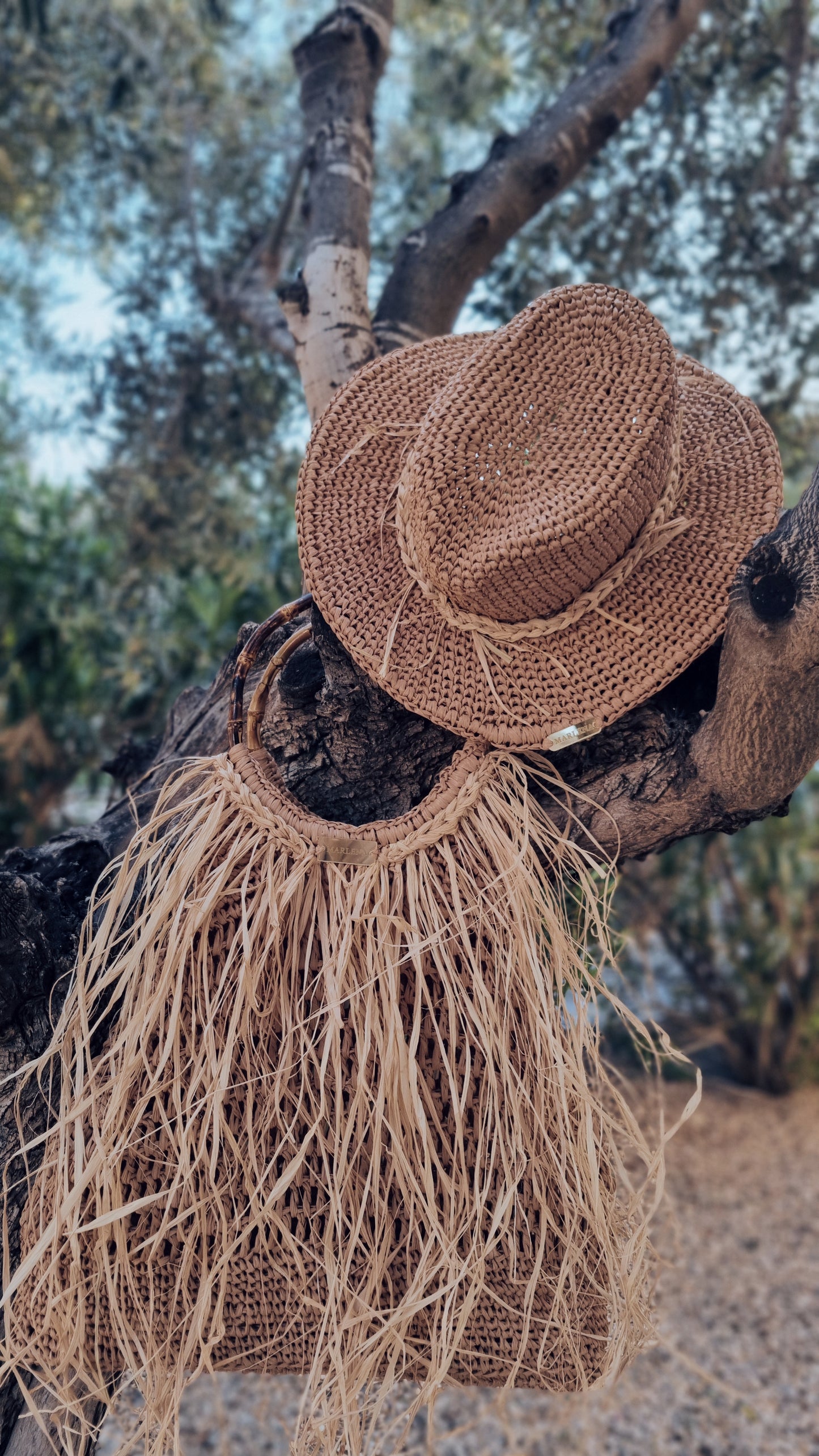 Raffia Summer Hat Fedora - Agrippina