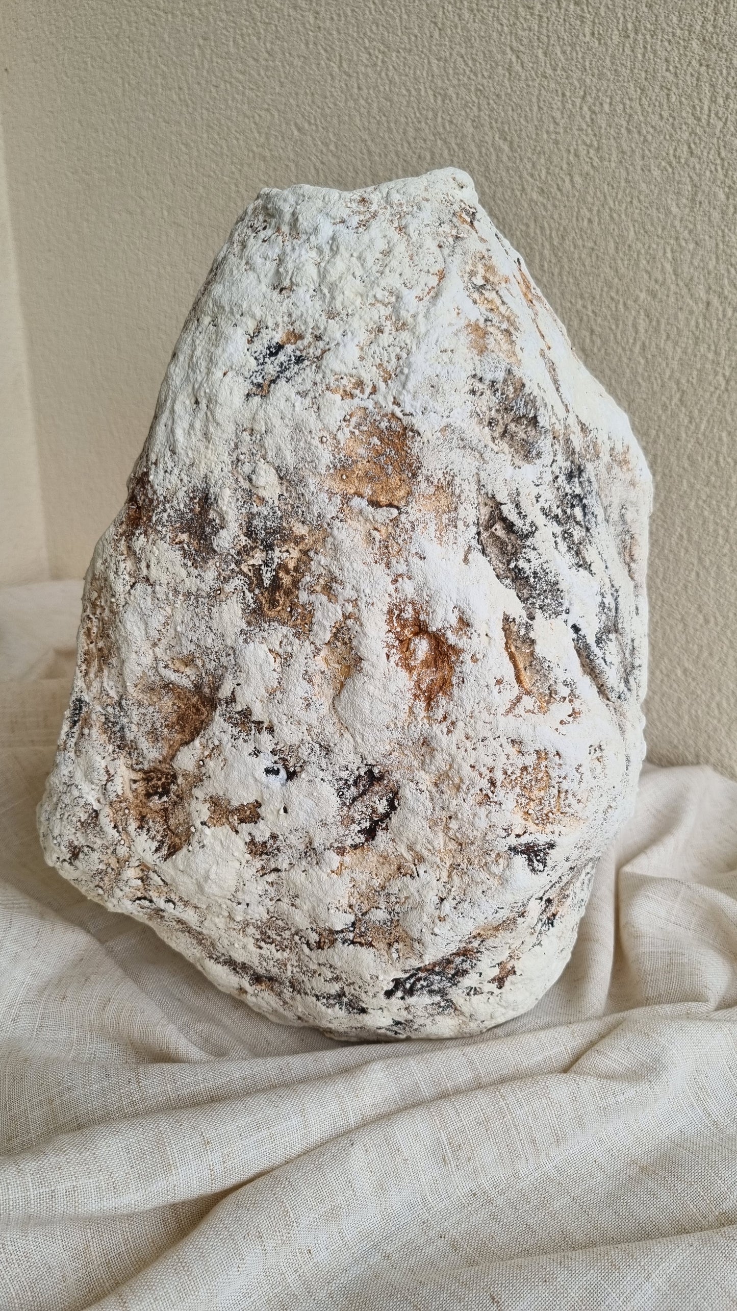 Handcrafted Sculptural Decorative Vase Helena