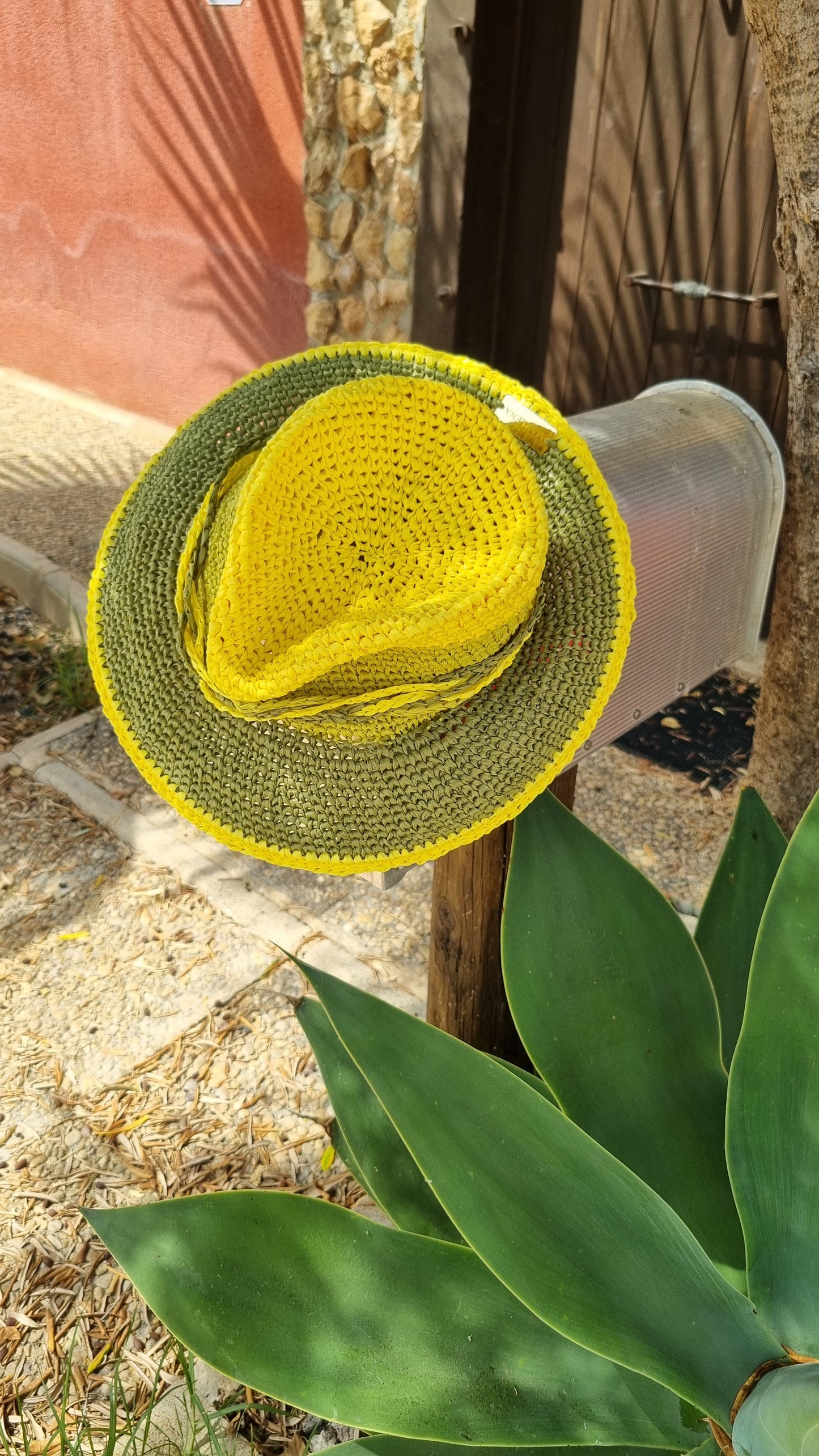 Raffia Summer Hat Fedora - Avisa