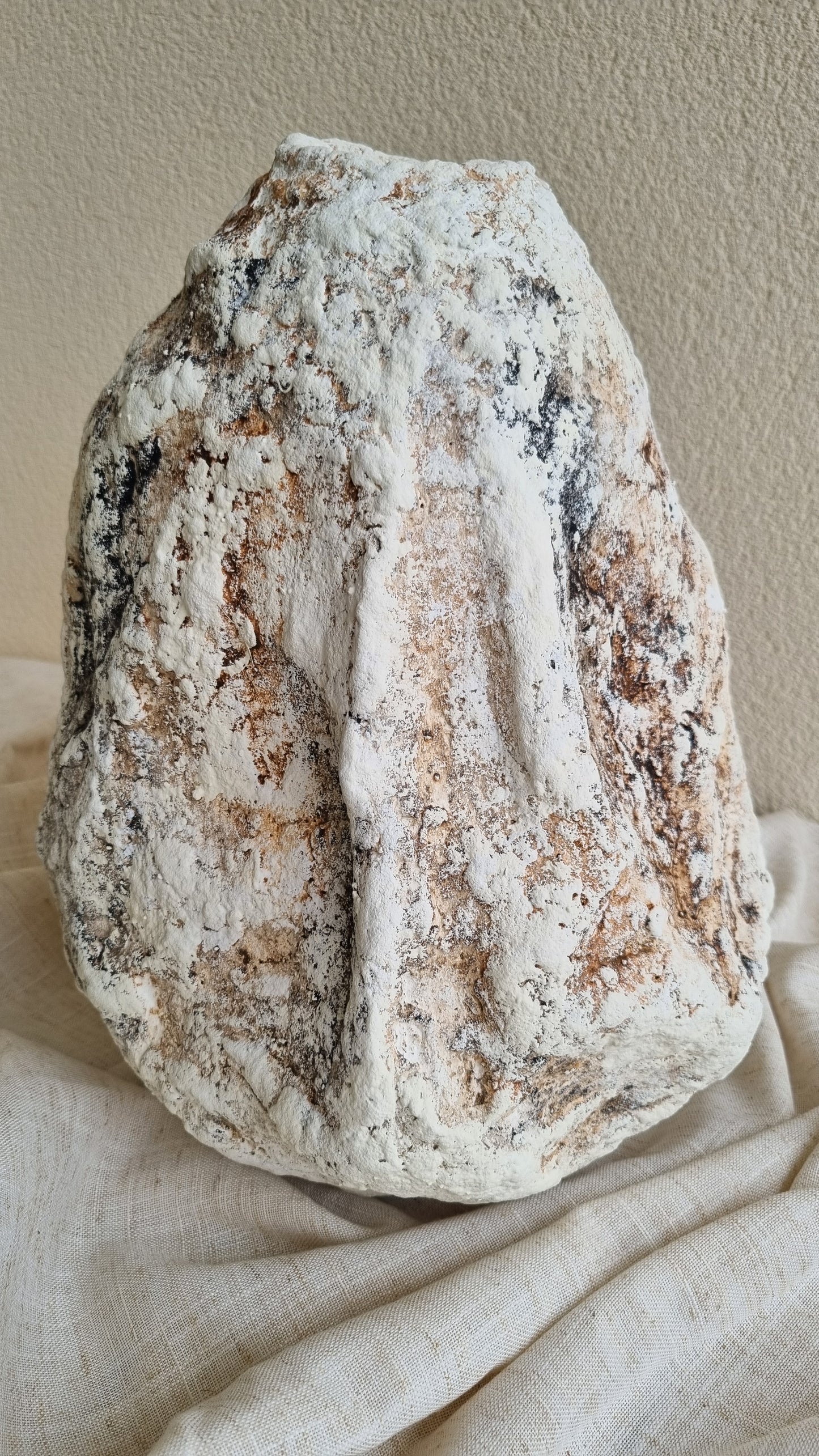 Handcrafted Sculptural Decorative Vase Helena