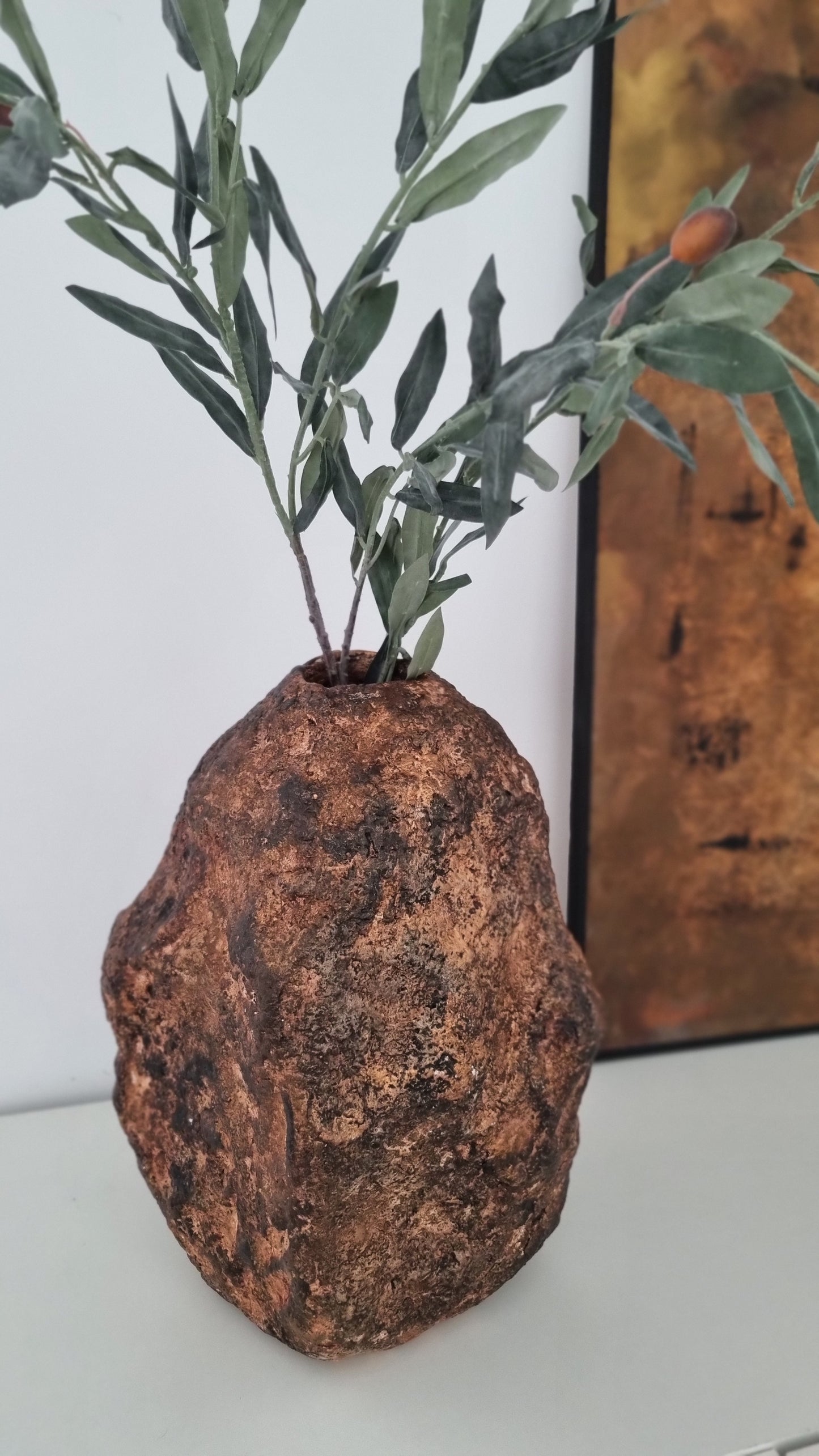 Sculptural Decorative Vase - Ralia