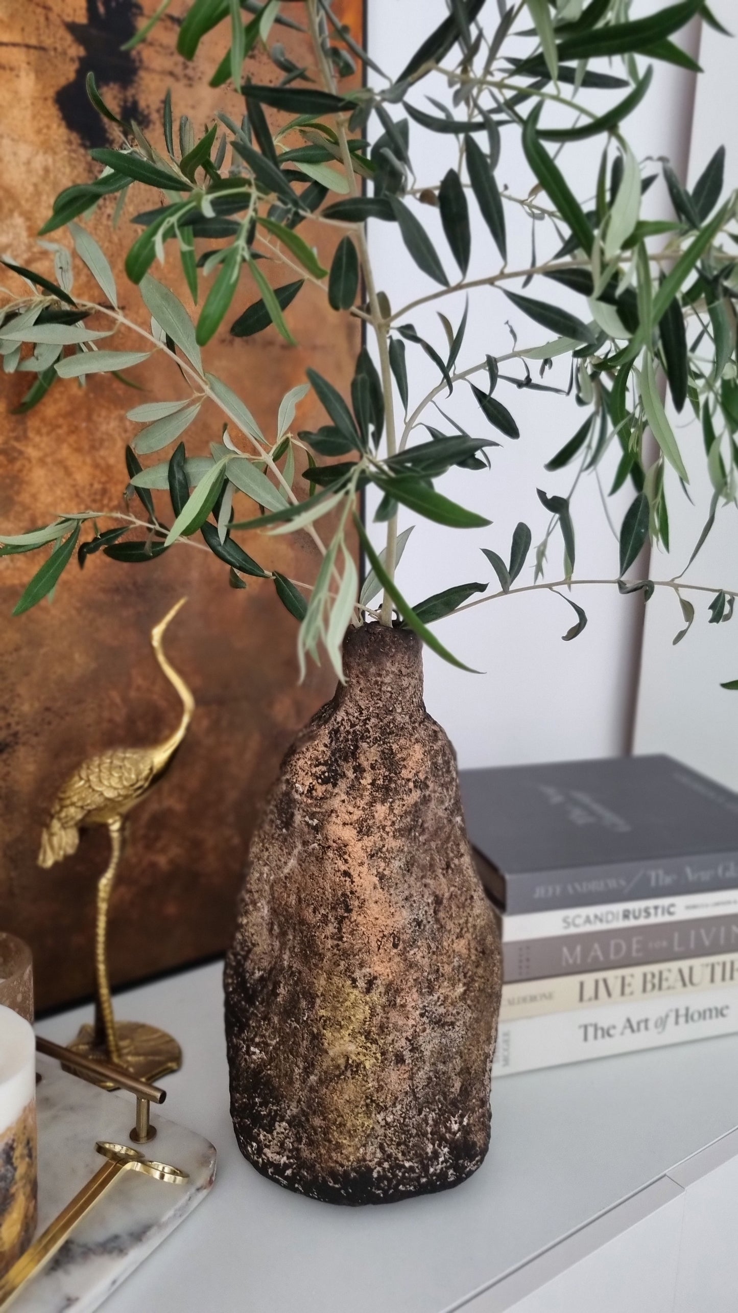 Sculptural Decorative Vase - Orpah