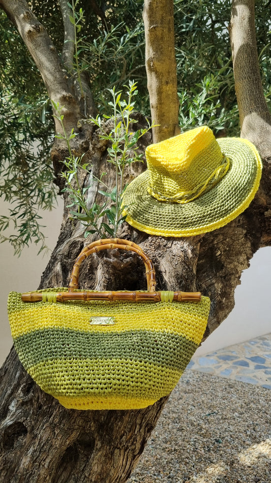 Raffia Summer Hat Fedora - Avisa