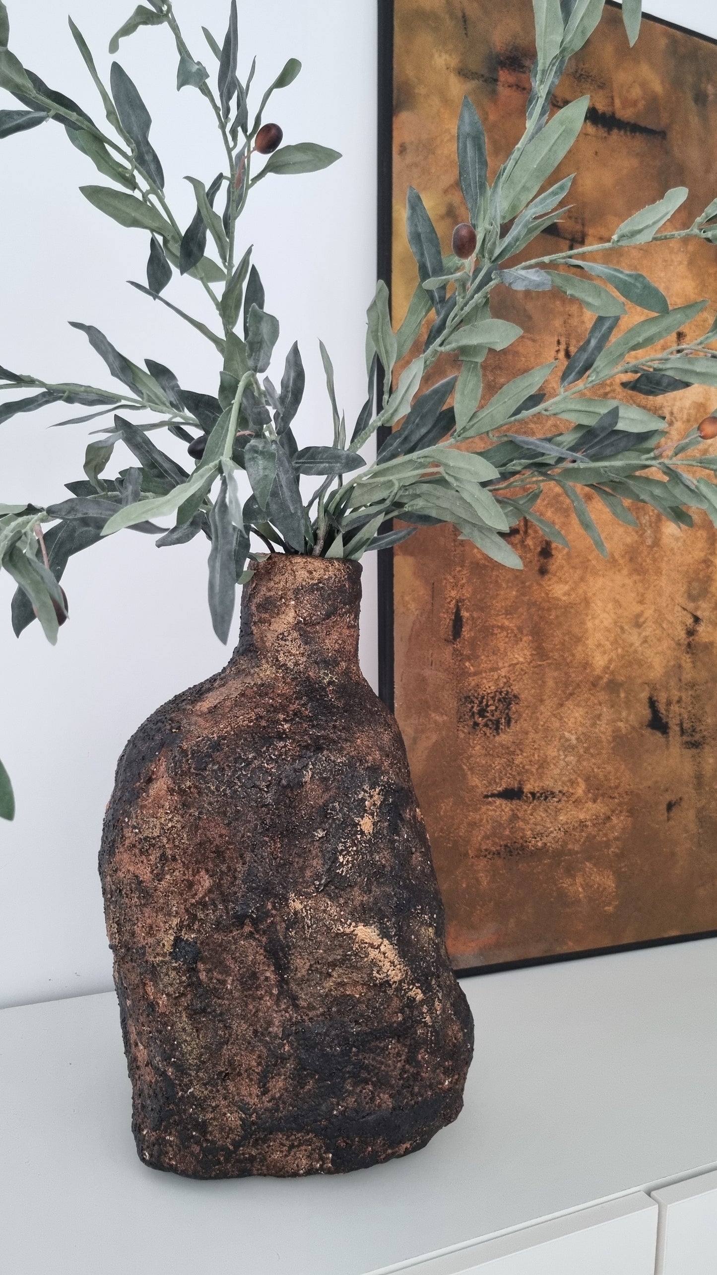 Handcrafted Sculptural Decorative Vase Aurelia