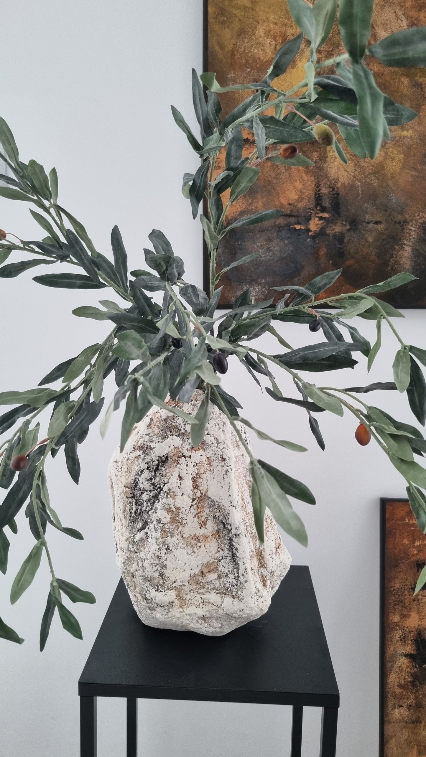 Handcrafted Sculptural Decorative Vase Helena