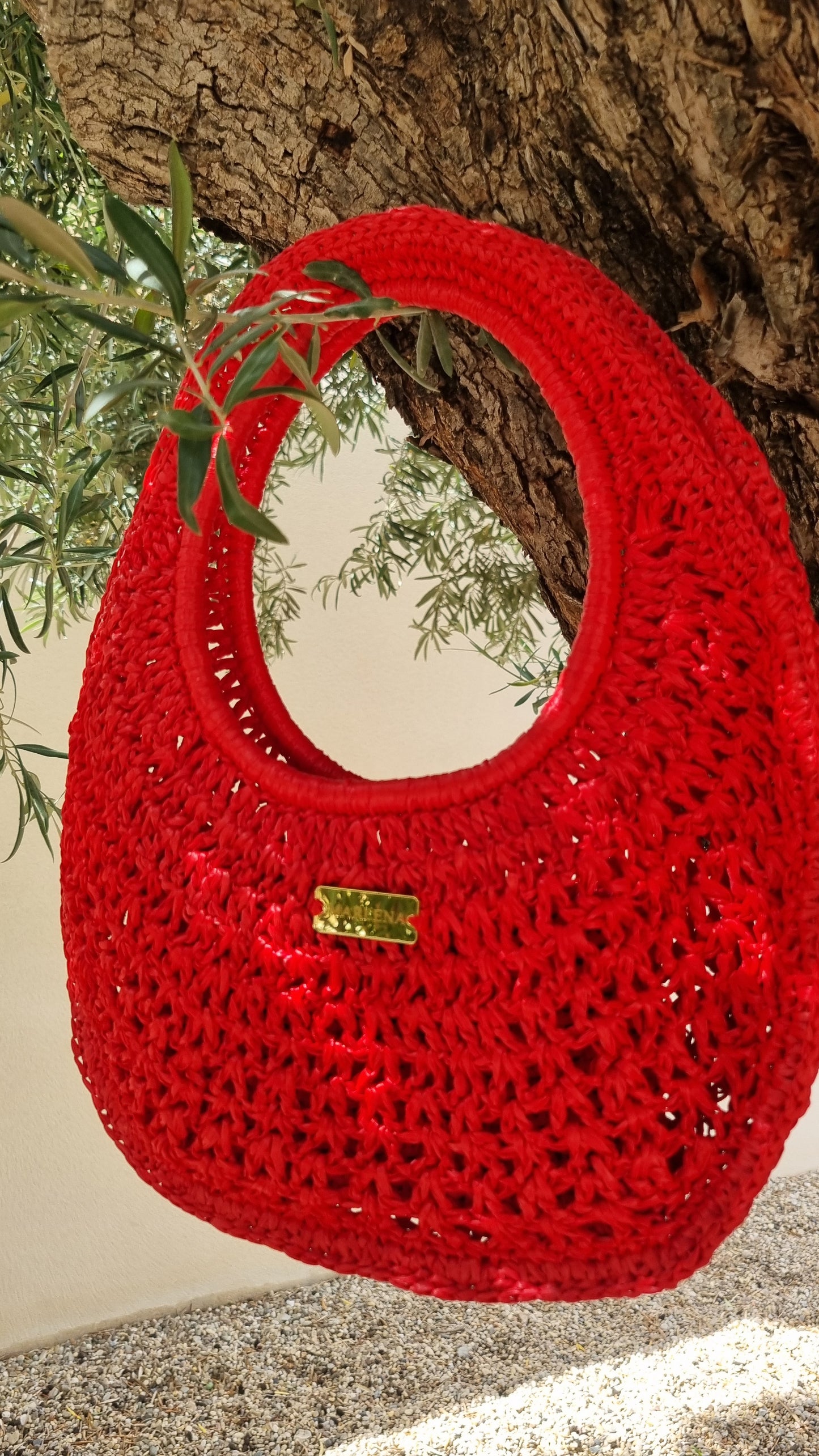Raffia Bag - Lenia