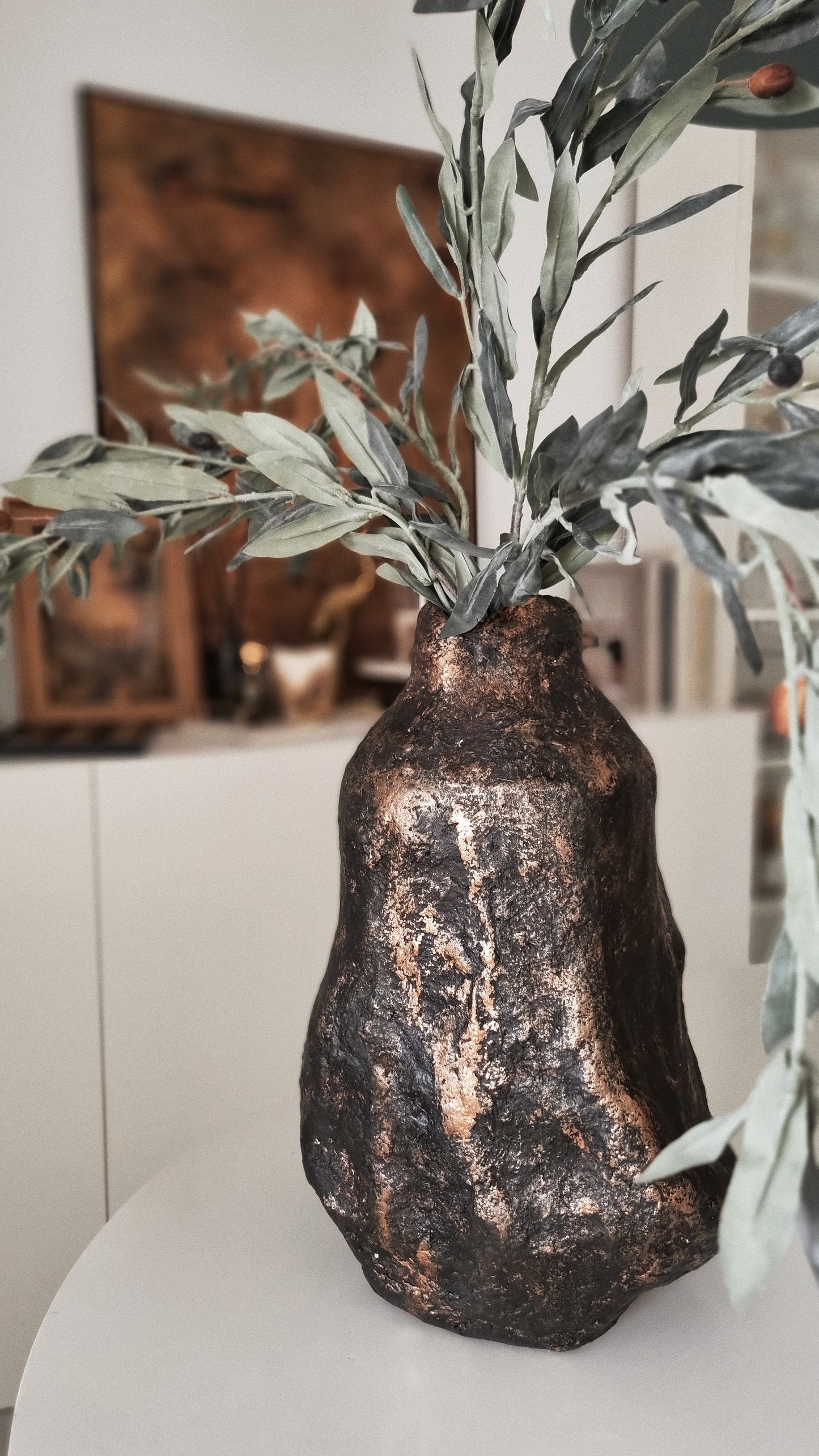 Sculptural Decorative Vase - Casandra
