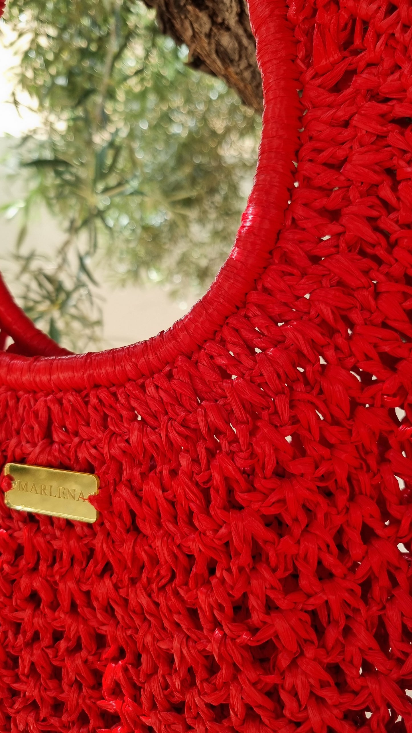 Raffia Bag - Lenia