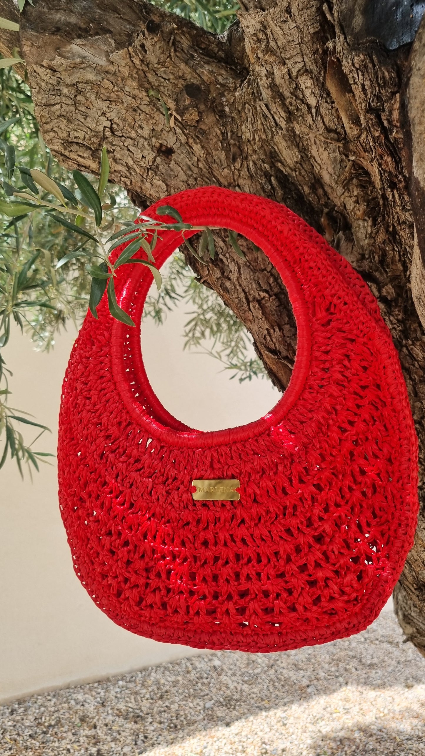 Raffia Bag - Lenia