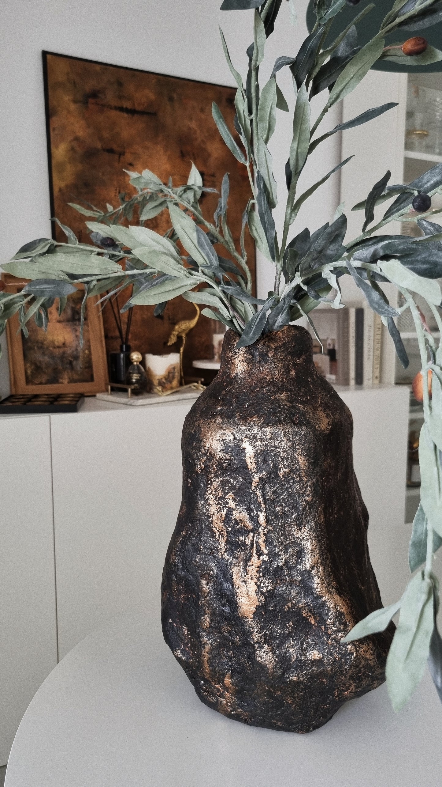 Sculptural Decorative Vase - Casandra