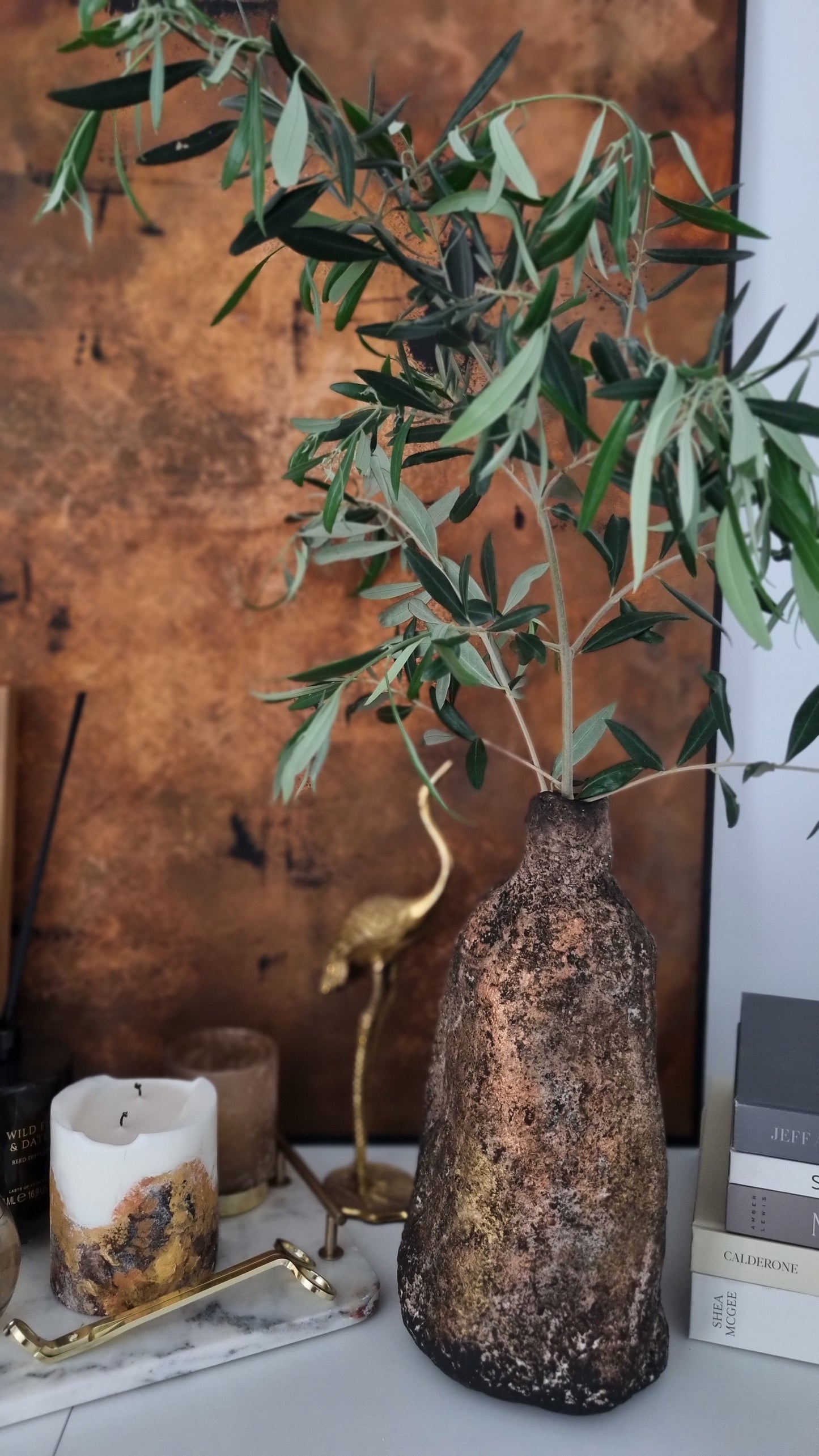 Sculptural Decorative Vase - Orpah