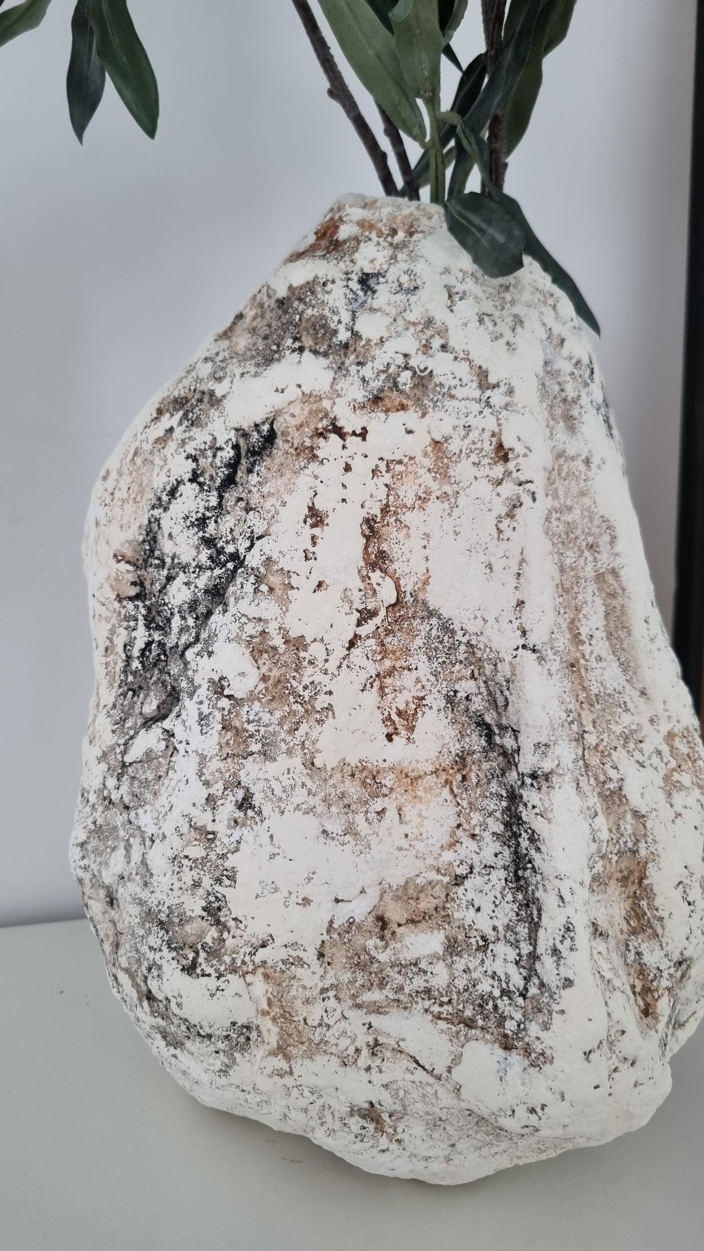 Handcrafted Sculptural Decorative Vase Helena