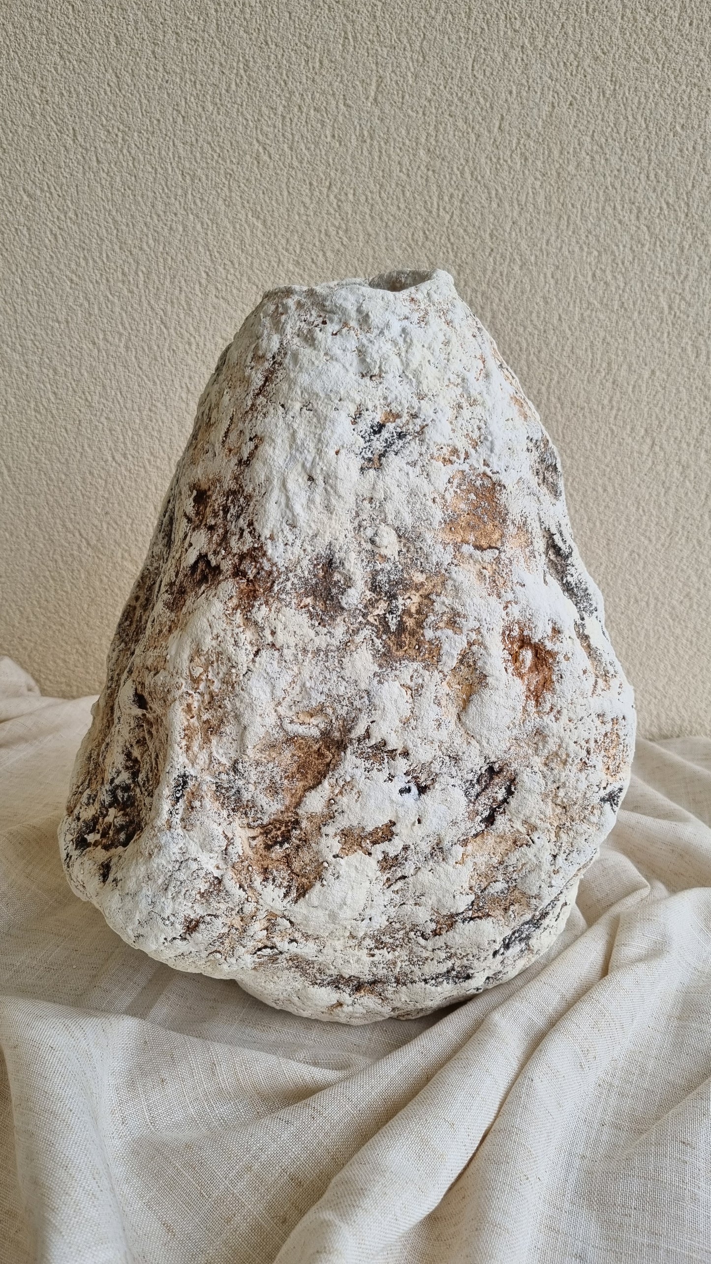 Handcrafted Sculptural Decorative Vase Helena
